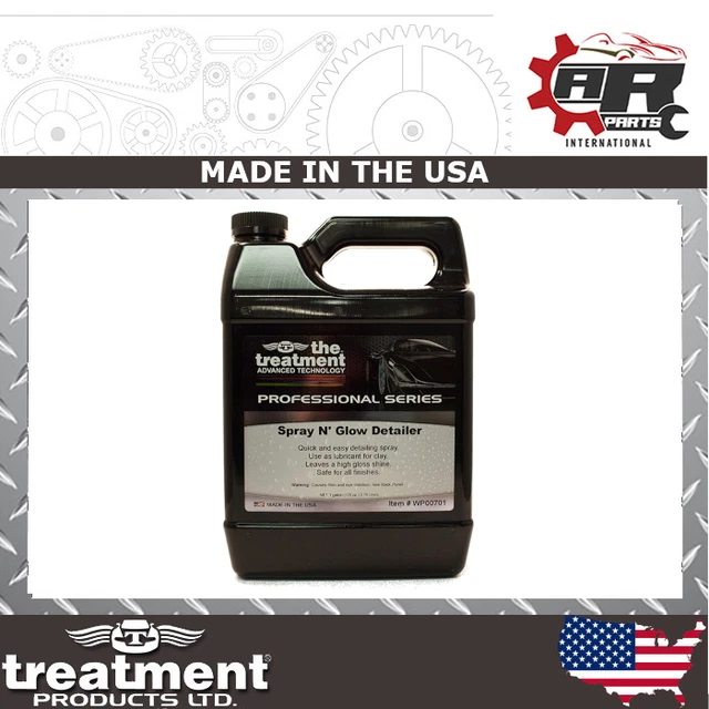 PRO SERIES Spray N Glow Quick Detailer Detailing Spray High Gloss