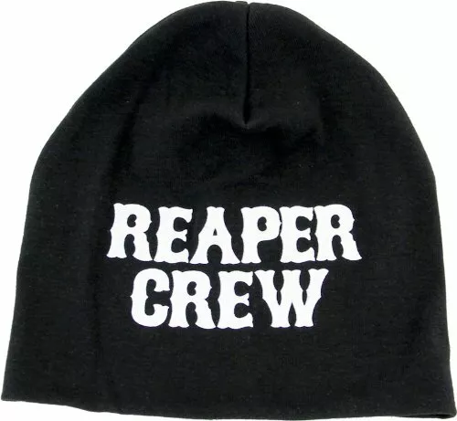 Adult Unisex Sons Of Anarchy Reaper Crew Black Beanie Cap Hat