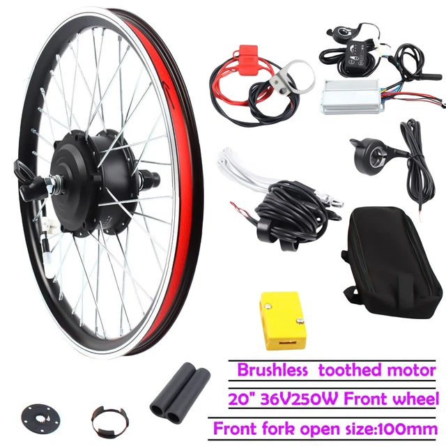 20 INCH EBIKE Electric Bike Front Wheel Hub Motor Conversion Kit 250W