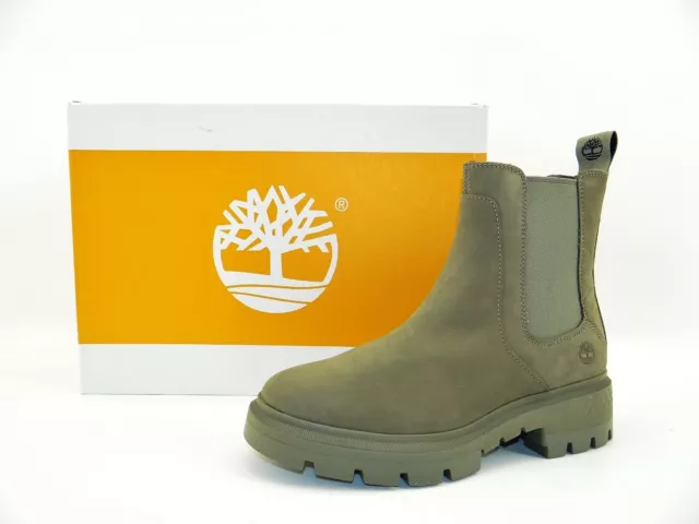 Stivali Timberland Cortina Valley Chelsea stivaletti pleteau stivali verdi 39 uk8