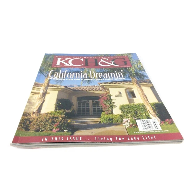 KANSAS CITY HOMES and Gardens Design Ideas Magazine July/August 2002 £8