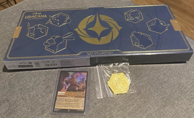 DISNEY LORCANA: COLLECTOR'S Edition Gift Set Box /D23 Promo Card and ...