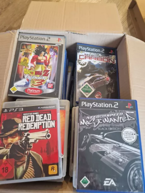 Playstation 2 Spielesammlung Konvolut + Playstation 3 Spiele /PS2 /PS3