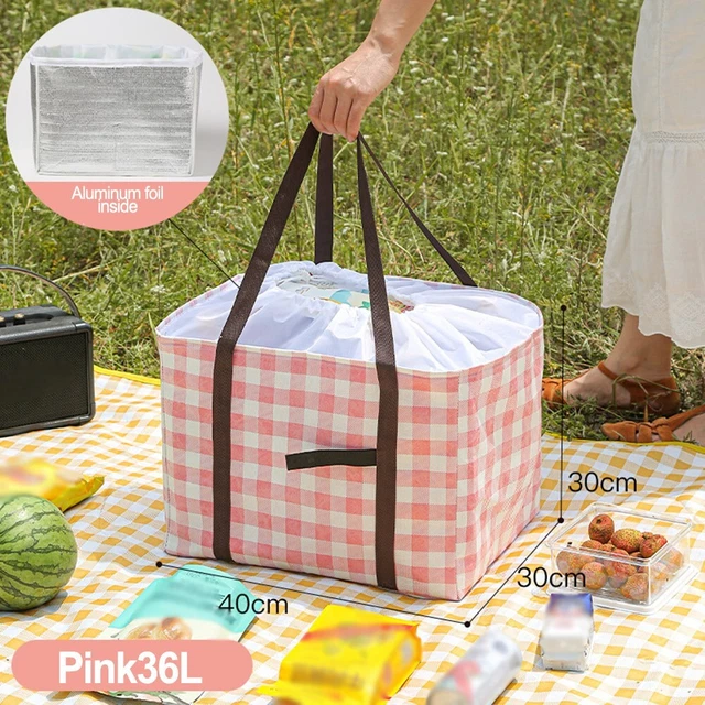 Sac cool élégant et pratique pour les déjeuners scolaires feuille d'aluminium