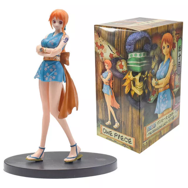 One Piece Nami PVC Action Figur Figuren Doll Modell Spielzeug Geschenke 15cm