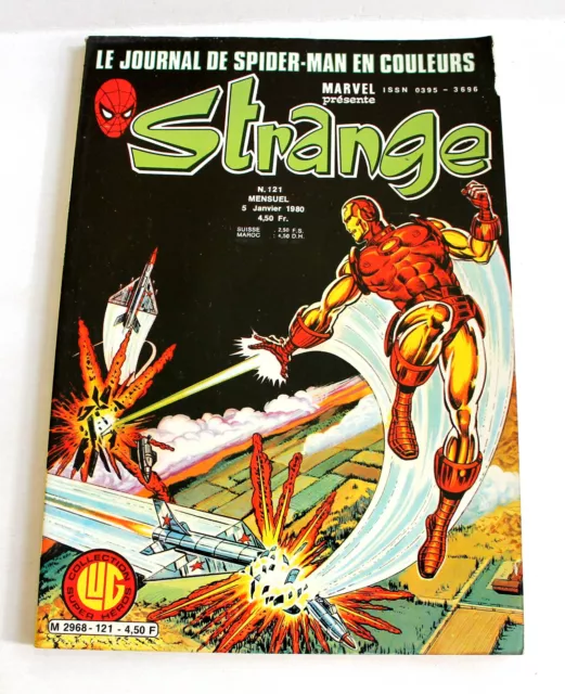 Rare! Marvel Journal Spider Man Strange N°121 Janvier 1980 Edition Originale Lug