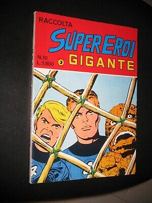 Raccolta  Super-Eroi Gigante Editoriale Corno N° 10  - Gennaio 1985