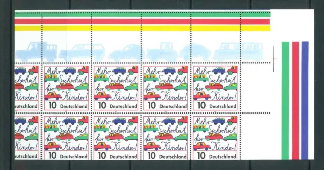 BRD / Bund Mi-Nr. 1954 - 10er Bogen - verschnitten - Verzähnung - postfrisch **