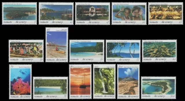 Vanuatu 1993 - Mi-Nr. 919-934 ** - MNH - Freimarken / Definitives