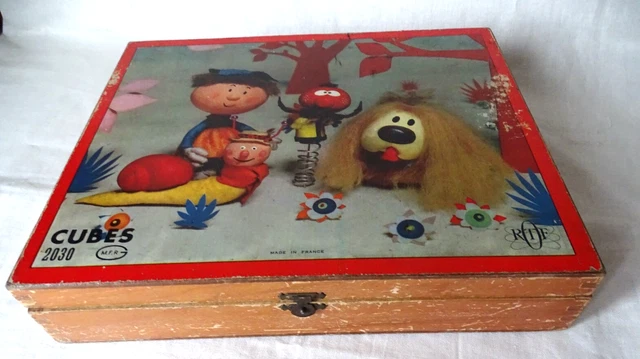 Tableau D'activités Bébé – Le Manège Enchanté Pollux – Jouet Vintage – Occasion