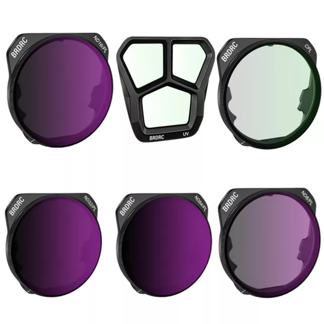 Optical Glass CPL, UV, ND8PL, ND16PL, ND32PL Lens Filter for DJI Mavic 3 Pro