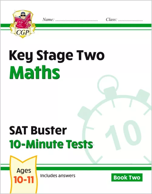 KS2 Year 6 Maths SAT Buster 10-Minute Tests - Book 2 with Answer CGP