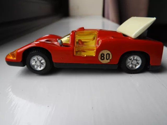 Vintage Joal N°113 Chaparral Prototipo 2F Miniatturas Diecast Toy Car - Red