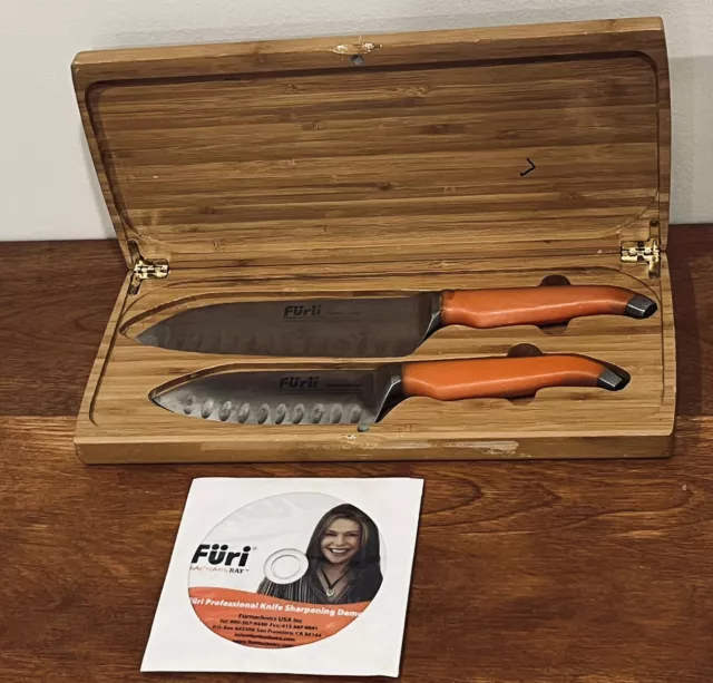 Rachael Ray Set of 2 Stainless Steel Gusto-Grip Sammy Knives