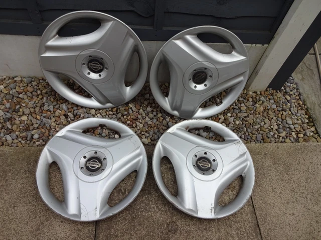 Set of 4 x 15" Nissan Almera Tino wheel trims Hub Caps....wk21