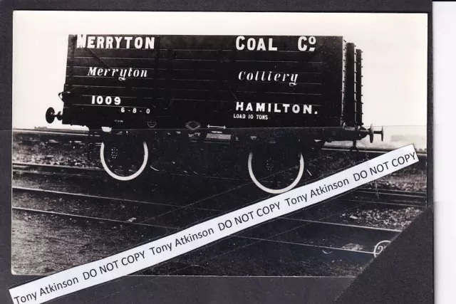 Private Owner Wagon - Merryton Coal Co., Hamilton  # W796 - Modellers??