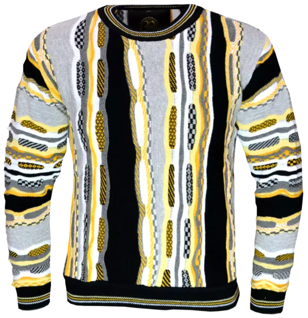 Paolo Deluxe® Original Sweater Modell "Cascappo" in Gelb