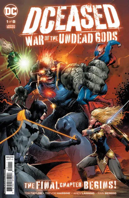 Dceased War Of The Gods Series Listing #1 Available + Variants You Pick