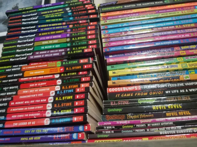 Goosebumps ~  HorrorLand, Most Wanted, Series 2000 & More!!! ~Build Your Own Lot