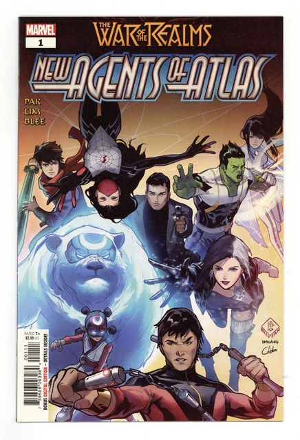 War of the Realms New Agents of Atlas 1A Tan FN 6.0 2019