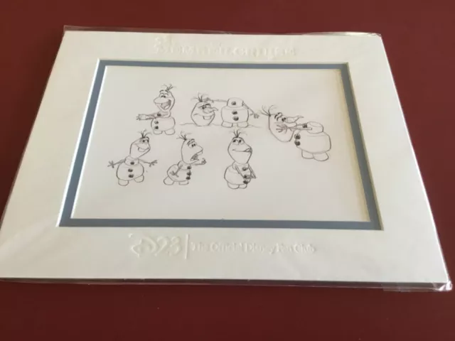 DVC - Disney Vacation Club Member Cruise - Olaf Concept Art New