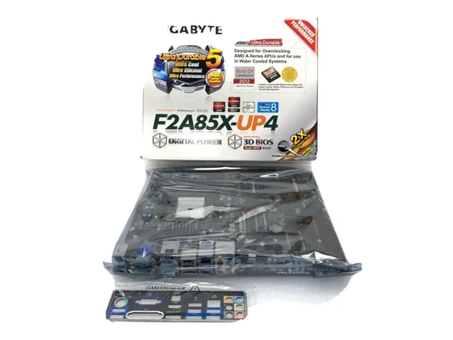 NEW Gigabyte GA-F2A85X-UP4, Socket FM2, AMD A85X/REV1.0 FM2/PCI-E2 ATX MoBo DDR3