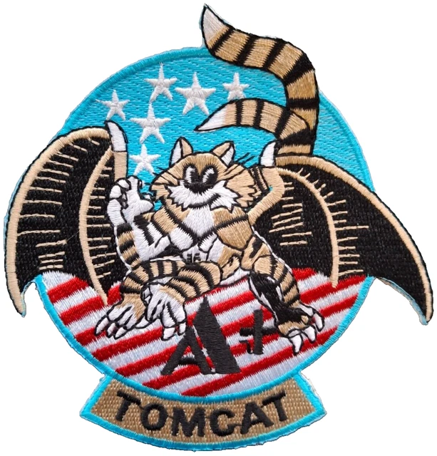 F-14 TOMCAT Navy PATCH USAF SQ Patch