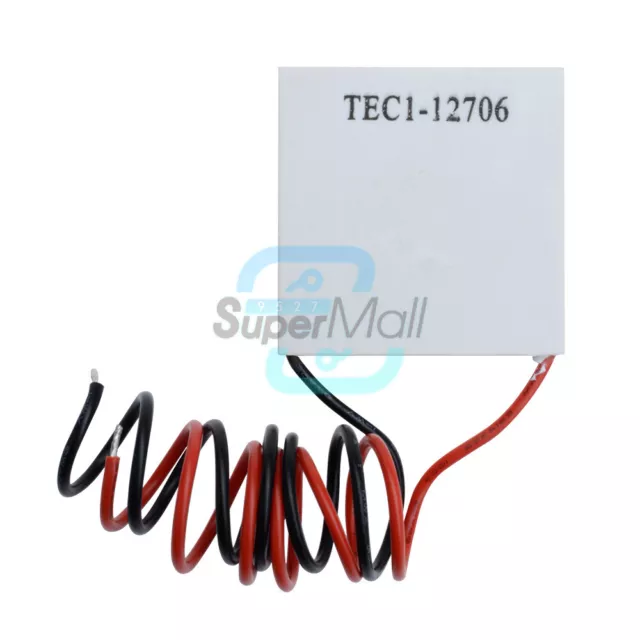 1/2/5/10PCS TEC1-12706 Heatsink Thermoelectric Cooler Cooling Peltier Plate 3