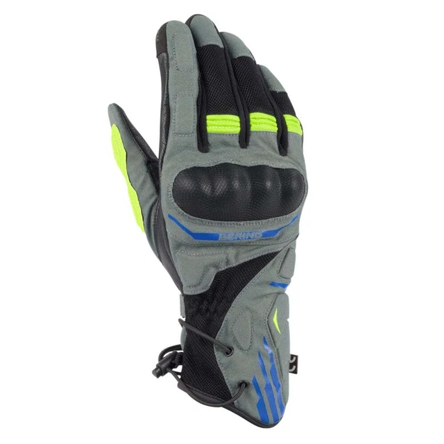 Bering Gloves Bakundu Black Grey Blue Fluo - Spedizione rapida!