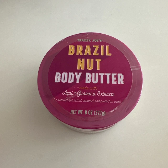 TRADER JOE’S BRAZIL Nut Body Butter Lotion Cream 8 oz TJ Limited