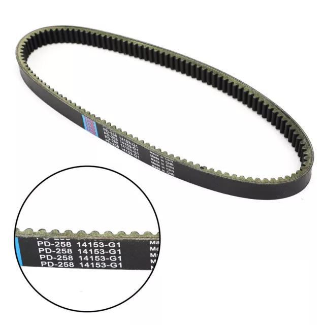 Cinghia dentata cinghia di trasmissione per E-Z-GO Marathon 2PG Gas 2 cycle 69-87 14153G1 F2