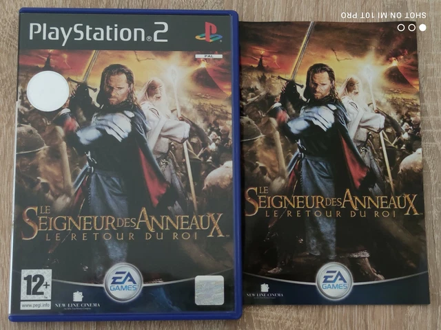 Le Seigneur Des Anneaux Le Retour Du Roi Sony Ps2 Playstation 2 Slim