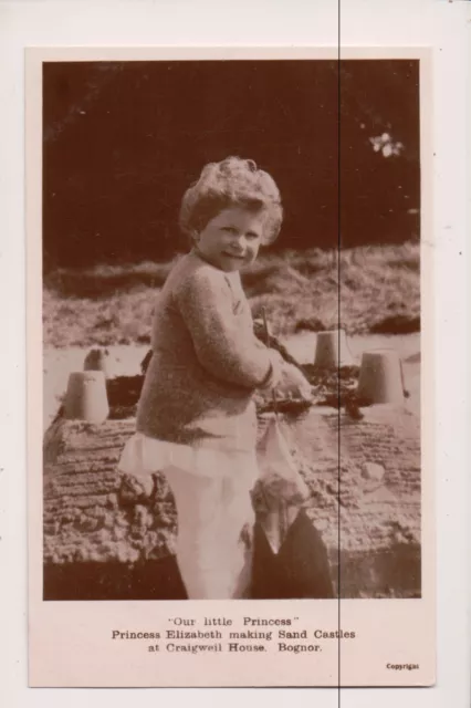 Vintage Postcard Queen Elizabeth II of Great Britain As a Young Princess