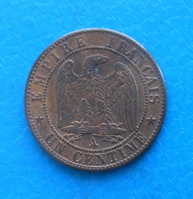 Napoléon III , 1 centime 1861 A Paris , QUALITE !