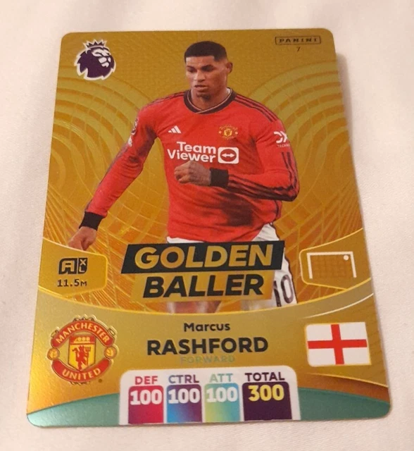 PANINI PREMIER LEAGUE Adrenalyn Xl 2024 Golden Baller, Limited Edition