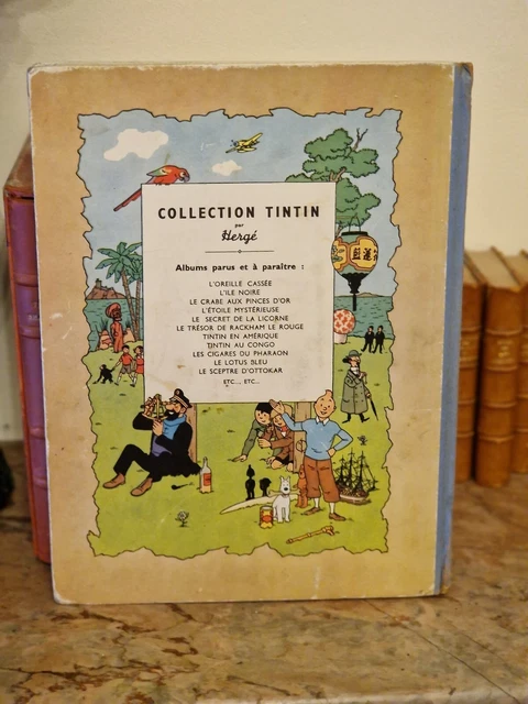 FAC SIMILÉ TINTIN DE LA PLANCHE 52 DE ALBUM L'ÉTOILE MYSTÉRIEUSE - BD, LIVRES & PRESSE/LE MONDE