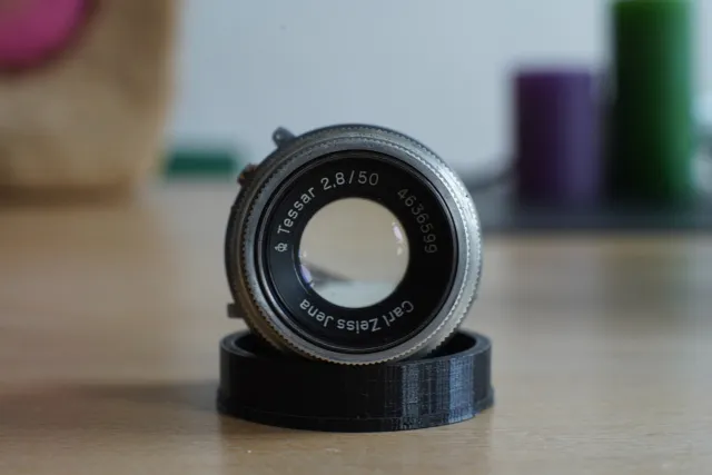 Carl Zeiss Jena Tessar IQ, 1:2,8/50mm, für M39 | Vintage lens 2