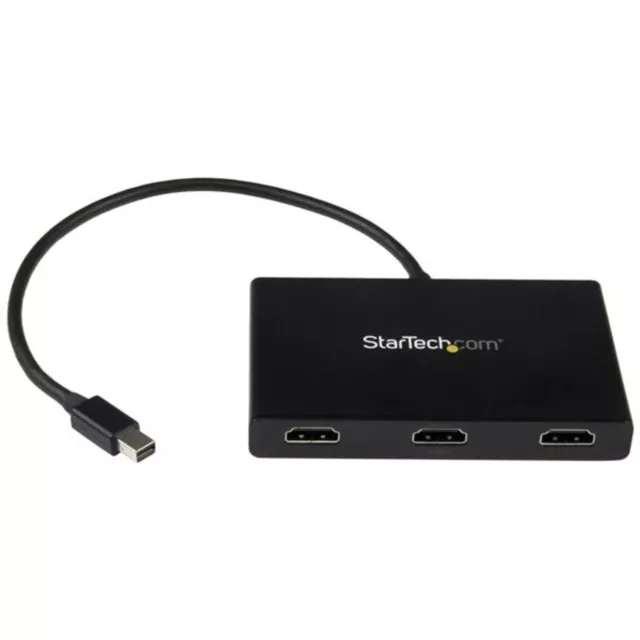 StarTech MSTMDP123HD Mini DisplayPort to HDMI Monitor Splitter 3-Port MST Hub