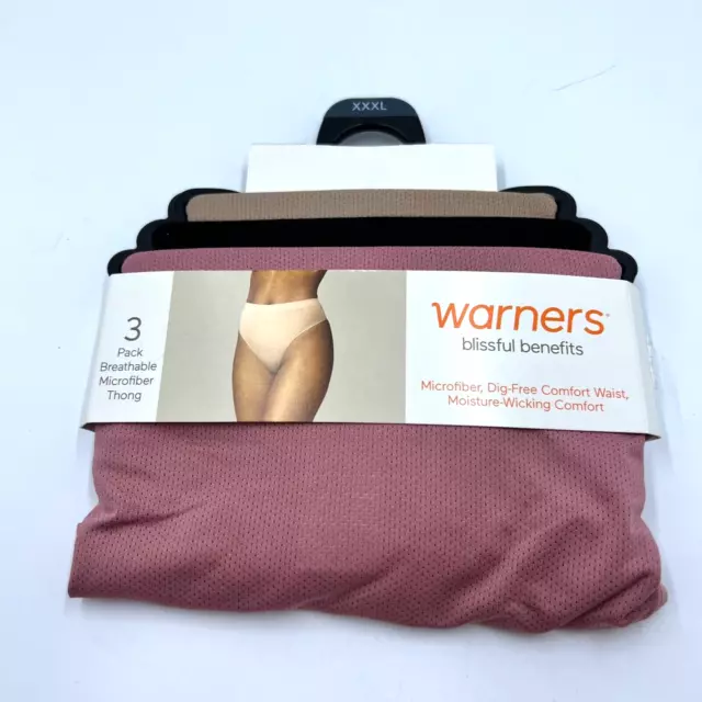 Warners® Blissful Benefits Breathable Moisture-Wicking Microfiber