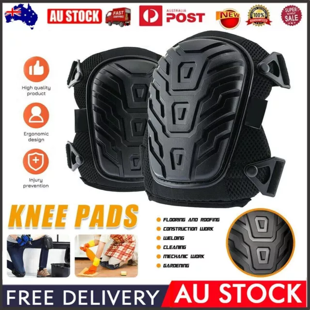 1 Pair Knee Pads Construction Professional Comfort Gel Leg Protector Work Safety