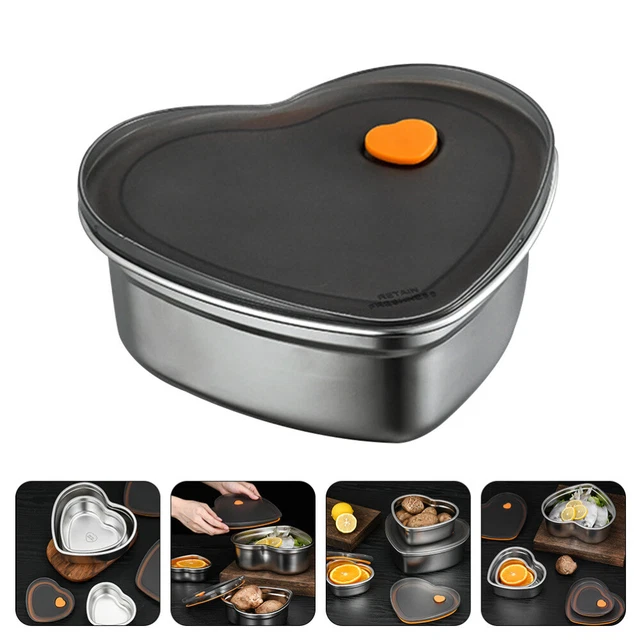 Contenitore pranzo per adulti Crisper in acciaio inox The Bento Box metallo