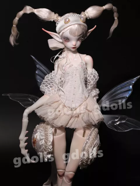 1/4 Bjd Doll Fantasy Mantis Animal Girl Body Resin Toys Gift Eyes White Skin