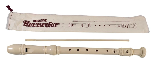 Super Retro Music Classic Recorder Gift for Beginner Musicians for School Lesson