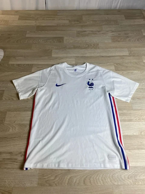 Maillot Vintage équipe De France 1997 Supporter – Taille M – Signature Au Dos
