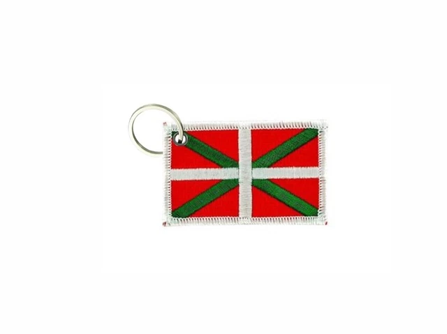 topt mili ecusson Carte Drapeau Pays Basque euskadi herria euskal brodé