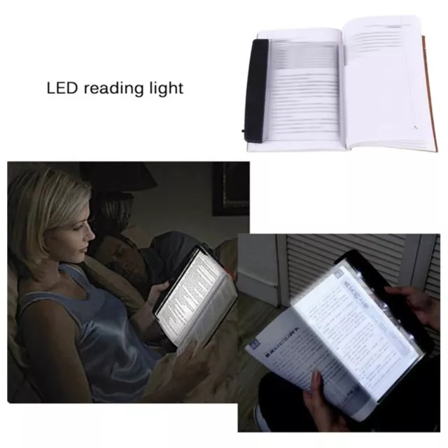 Book Lovers Reading Lamp Light LED Panel Night Wireless Flat Plate Eyes Light 2