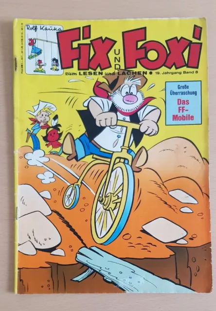 Fix und Foxi 19. Jahrgang Band 8 Kauka von 1971