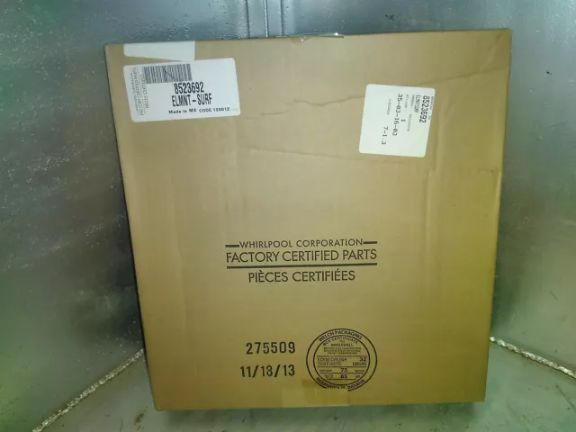 Whirlpool 8523692 KitchenAid Cooktop Range 2500W Surface Element Burner