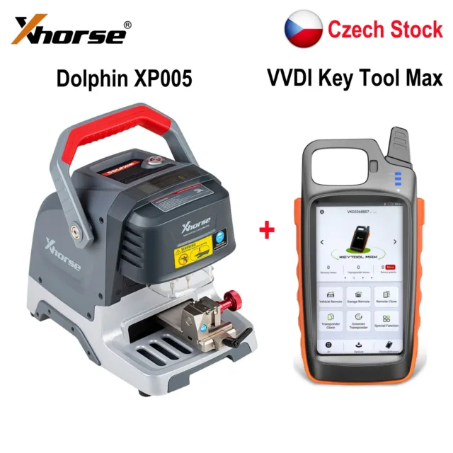 Xhorse Dolphin XP005 Key C-u-tting Machine Plus VVDI Key Tool Max As a Screen