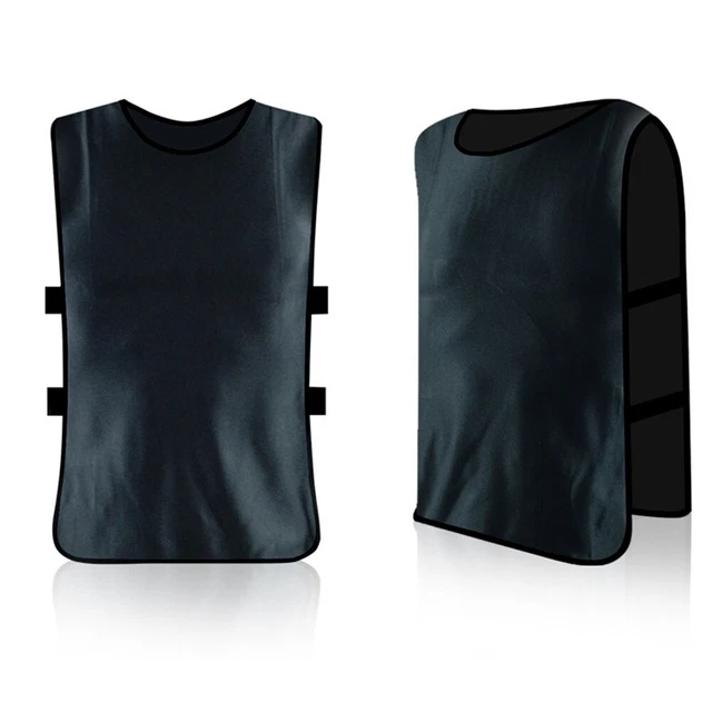 Gilet Durevole Calcio Sport Allenamento Maglie Traspirante Vestibilità Allentata
